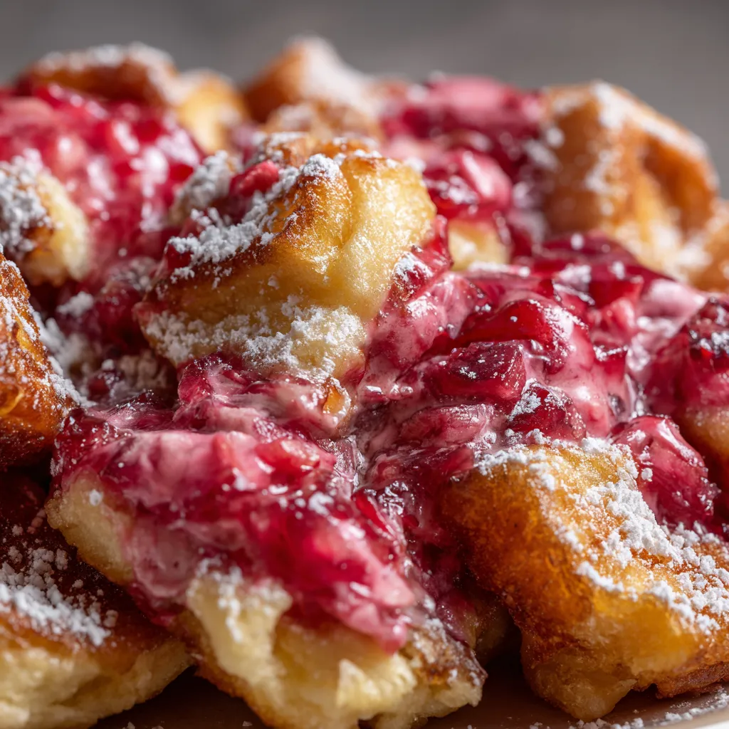 Rhubarb Kaiserschmarrn Cloud.
