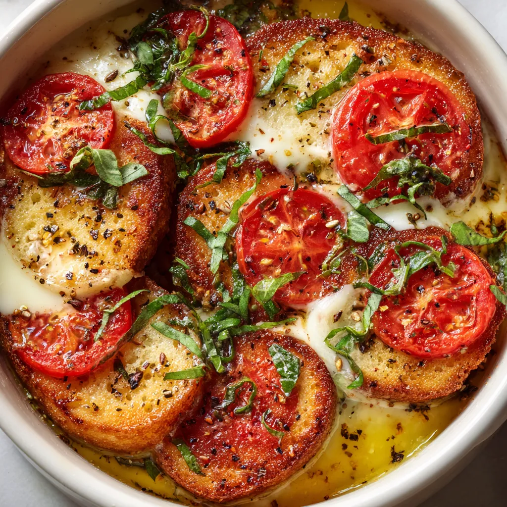 Ein Brotreste-Retter mit grünen Blättern und Tomaten.