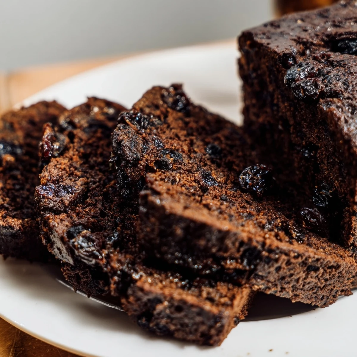 Kirsche Martini Roggen-Pumpernickel-Laib frisch gebacken, ideal für festliche Brunchs.