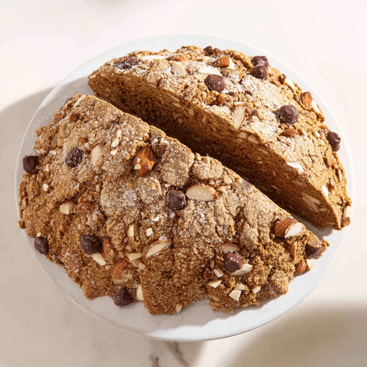 Warm spice aromas waft from these homemade Quick Lebkuchen Latte Biscotti, ideal with coffee.