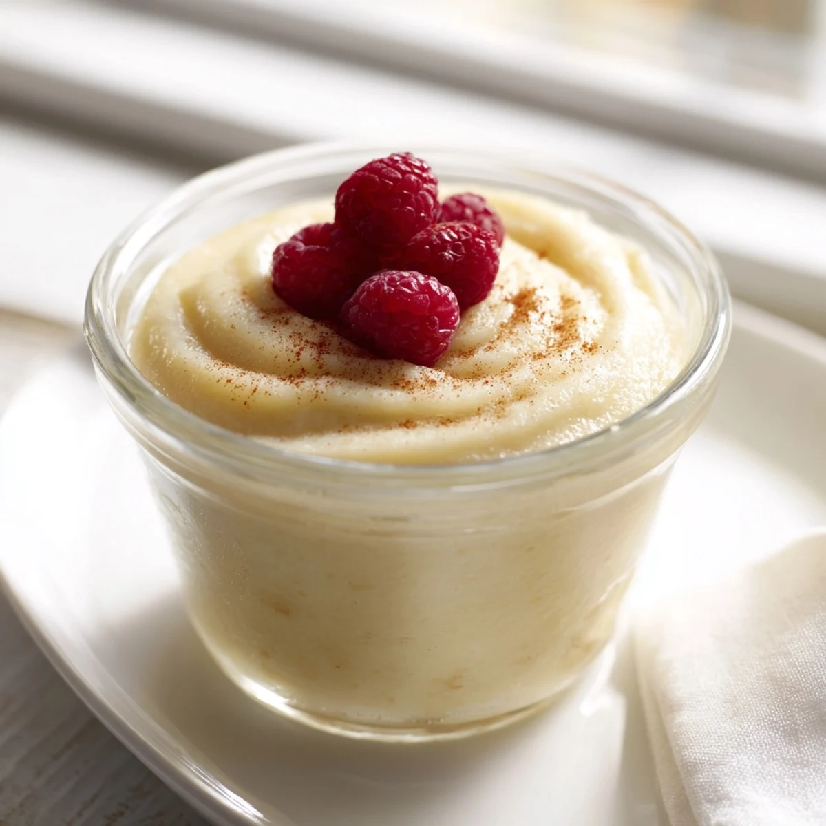 Schnelle cremige Vanillepuddings