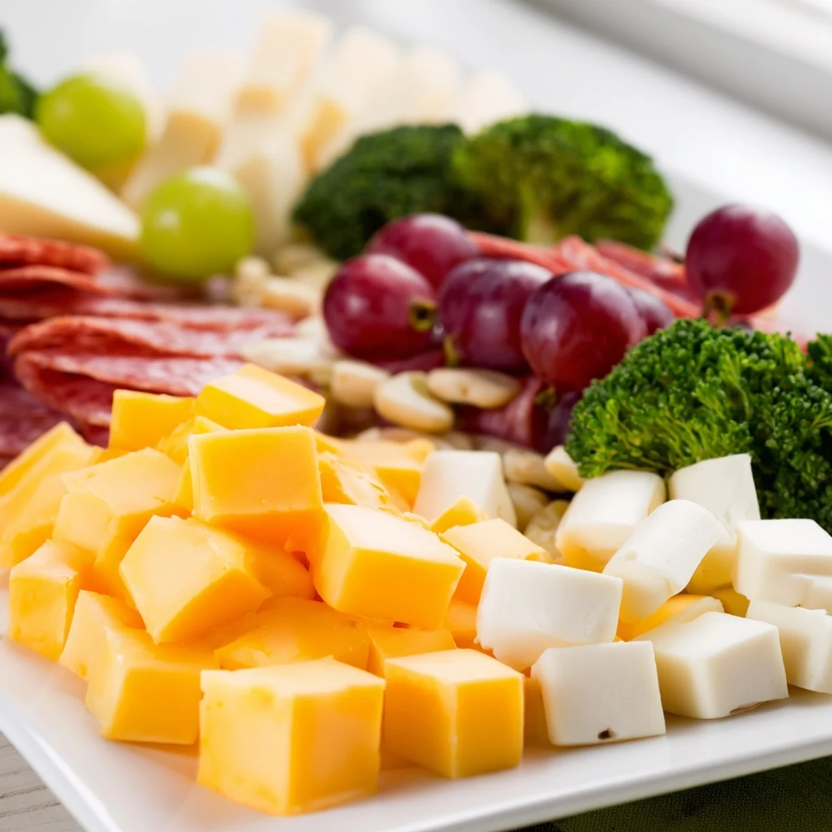 Festliches Tannenbaum Snack Board