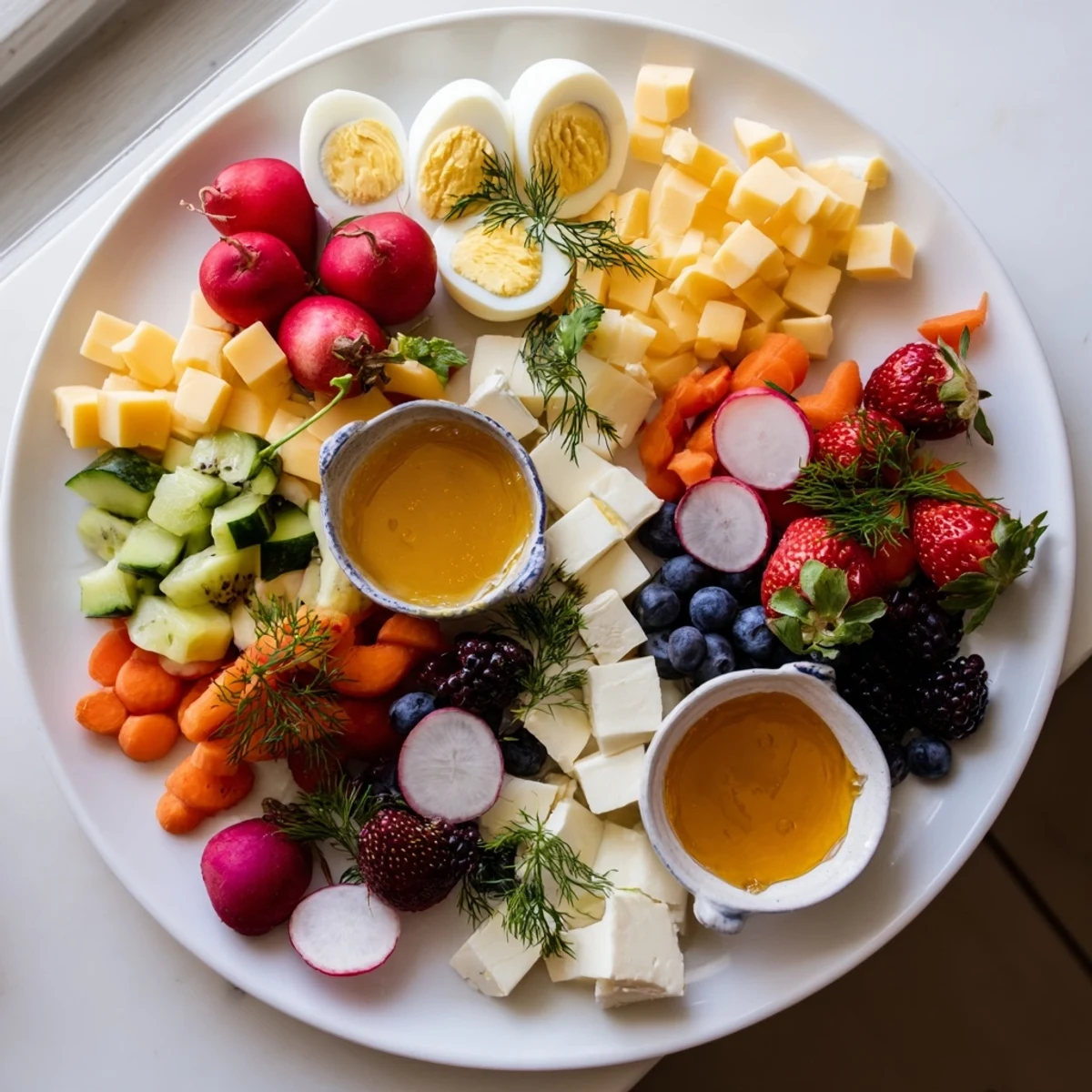 Easter Egg Brunch Board