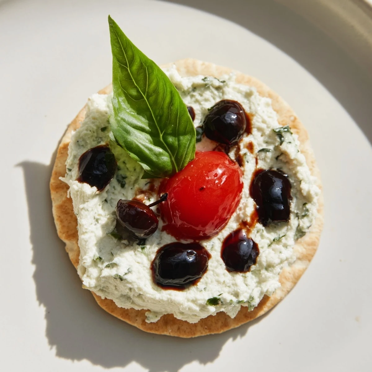 Ladybug Tomato Olive Bites