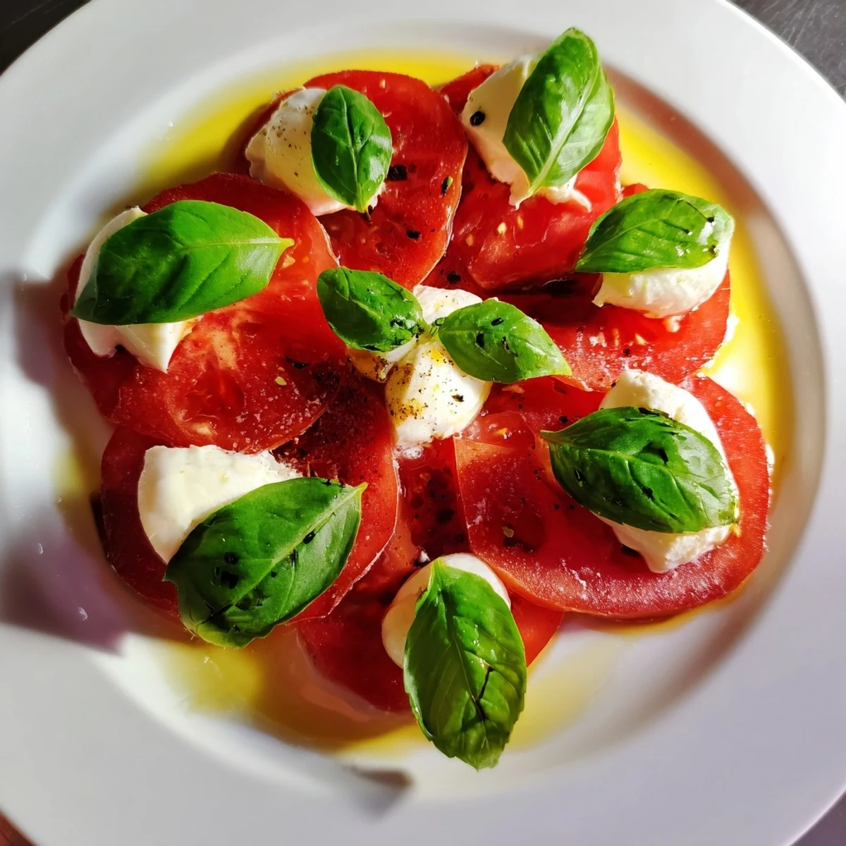 Starfish Caprese Salat Genuss
