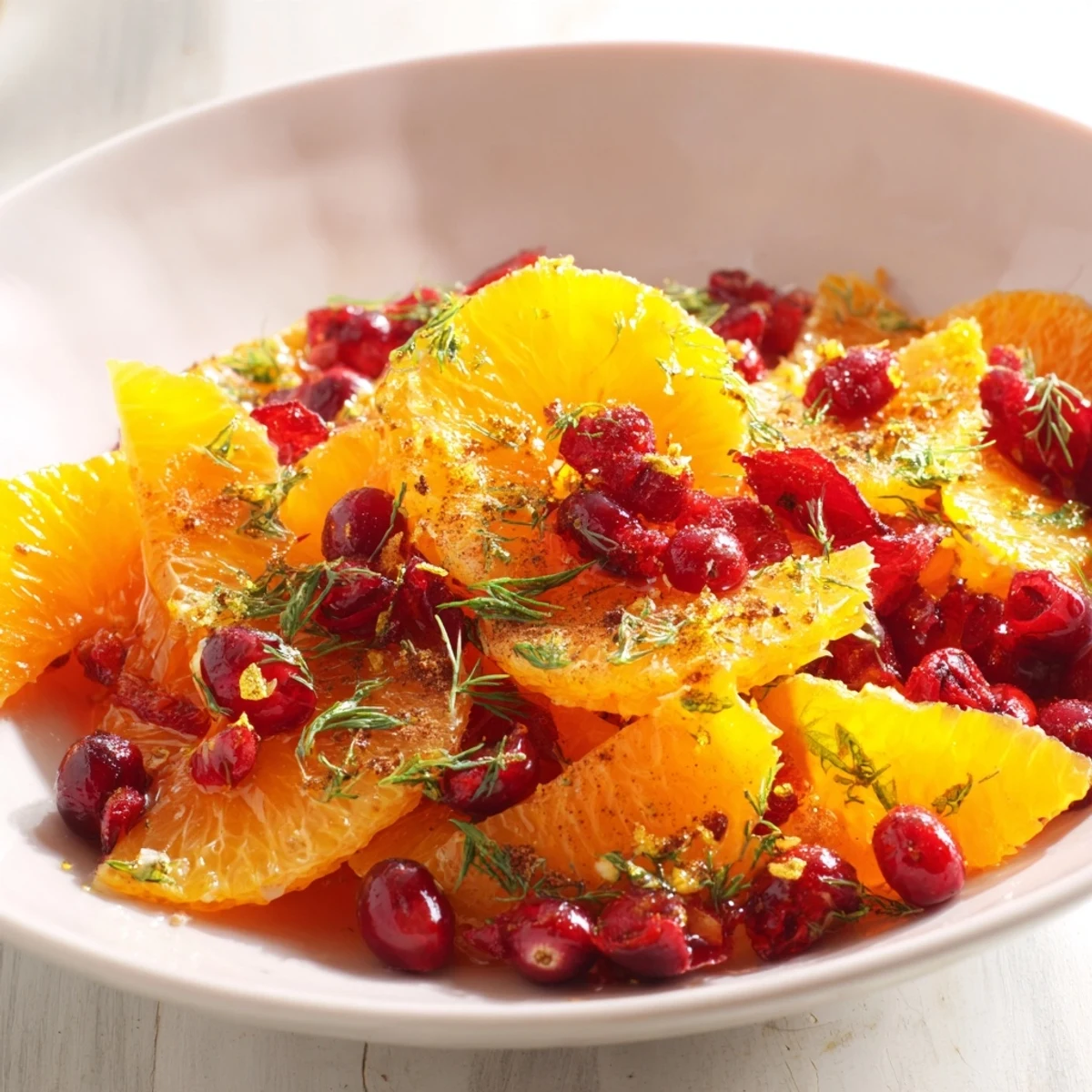 Winterfrucht Orange Cranberries