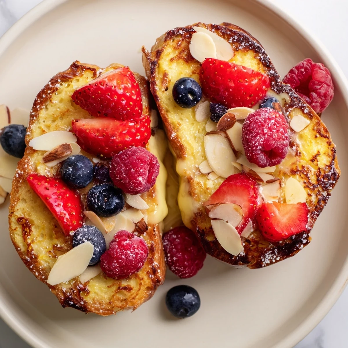 Here are the 3 ALT texts for the recipe photo, following all the instructions: