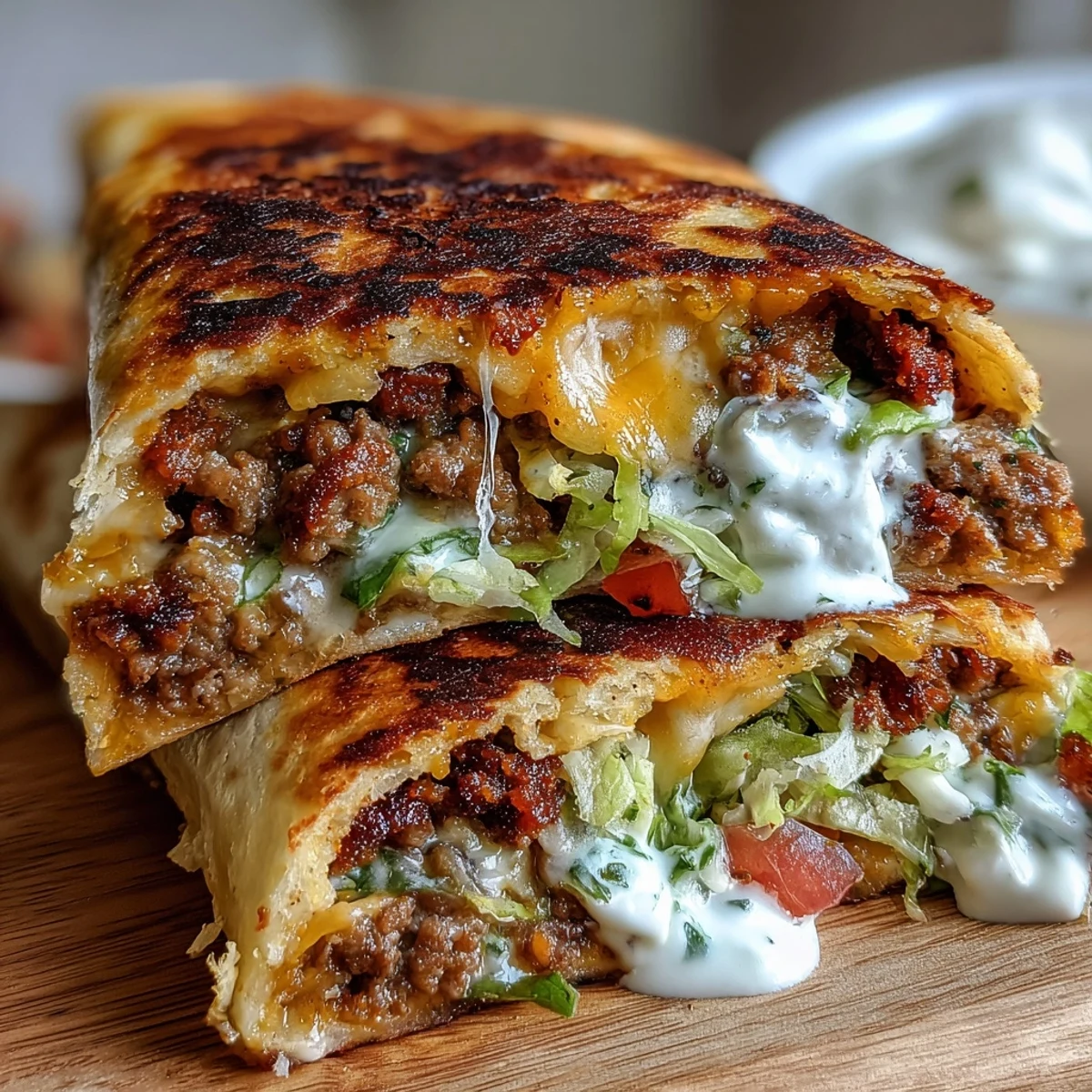 Keto Crunchwrap Low Carb