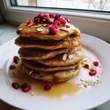 Banana Haferflocken Pfannkuchen