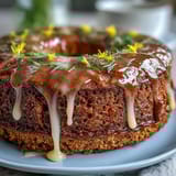 Löwenzahn Honig Zitronen Kuchen