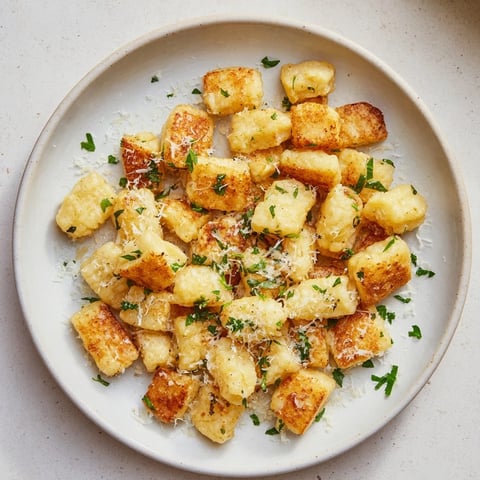 Crispy golden Air Fryer German Spätzle, a perfect side dish with fresh parsley sprinkles.