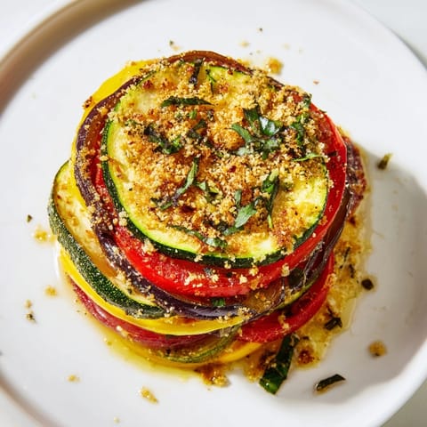 Ein köstlich schmeckender Auflauf: Seasonal Herb Vegetable Tian, perfekt zu gegrilltem Fleisch.