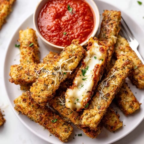 Vegan Kartoffel Pizza Sticks