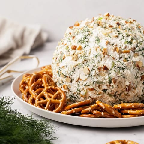 Pickle Pretzel Holiday Cheeseball #580