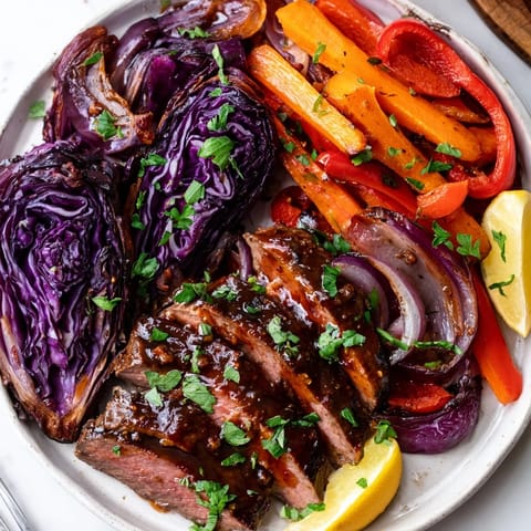 Beef Roter Kohl Blechgericht #584