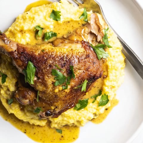 Oktoberfest Chicken Mustard Mash