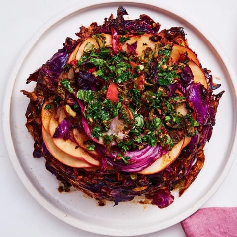 Gewürzter Rotkohl Auflauf Salsa