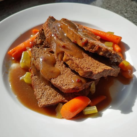 Vegan Sauerbraten mit Cranberry #674
