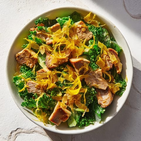 Leichtene Entenkonfier Bissen