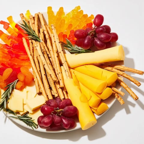 Flickering Fire Log Snack