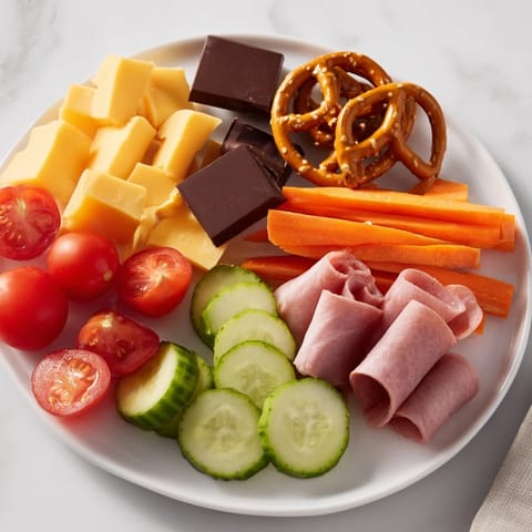 Get ready for a delicious Renard Rusé Snack Assortment, a party-ready platter with sweet and savory bites.