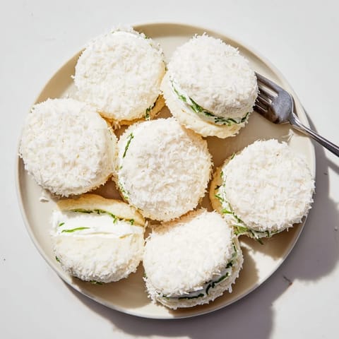 Snowball Tea Sandwich Bites