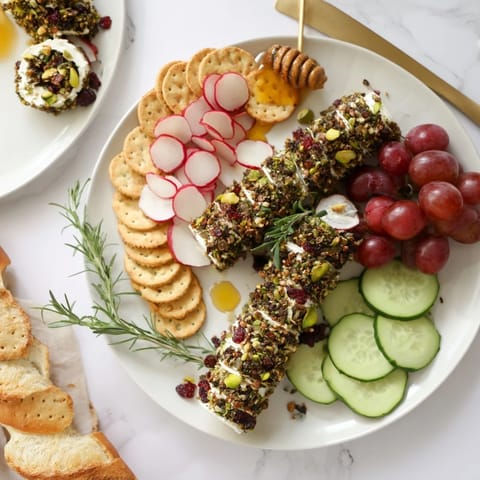 Cranberry Ziegenkäse Logs