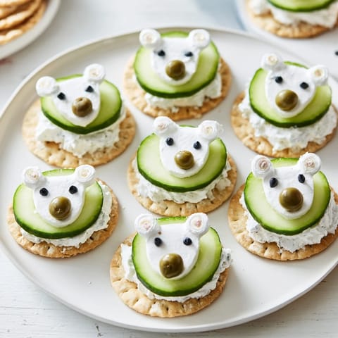 Polar Bear Iceberg Cracker Stacks