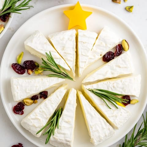 Einfaches Brie Käse Dreieck #899