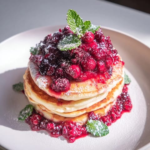 Brunch Pancakes Berry Holly #912