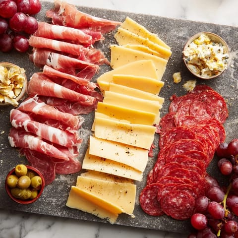 Industrial Slate Charcuterie Platte