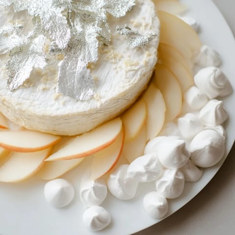 Elegantes weißes Käsebrett #932