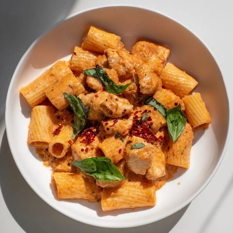 Spicy Vodka Hühnchen Pasta #937