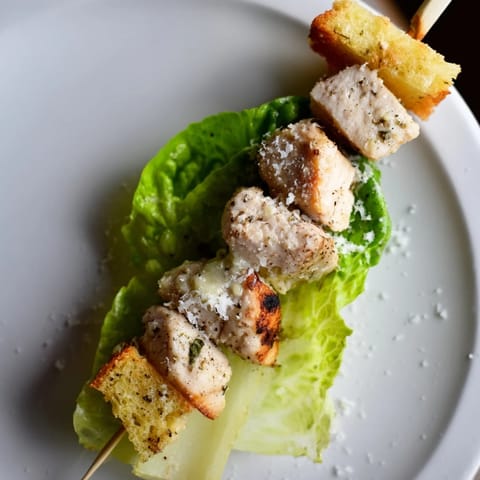 Huhn Caesar Spieße lecker