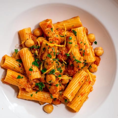 Harissa Kichererbsen Pasta #998