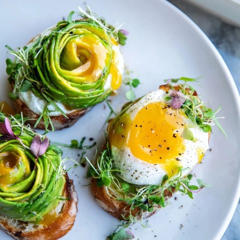 Cloud Toast mit Avocado