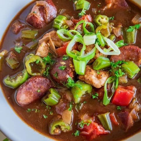Gumbo Okra Suppe #1028