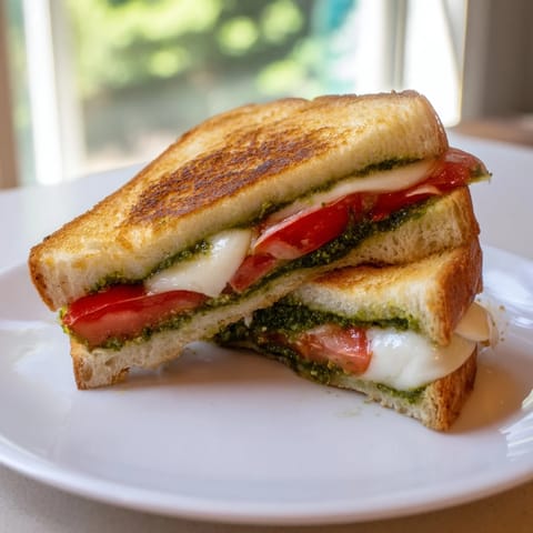 Caprese Pesto Grilled Cheese #1081