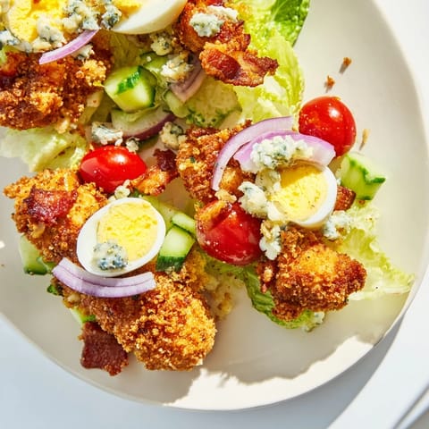 Knuspriges Huhn Cobb Salat #1095