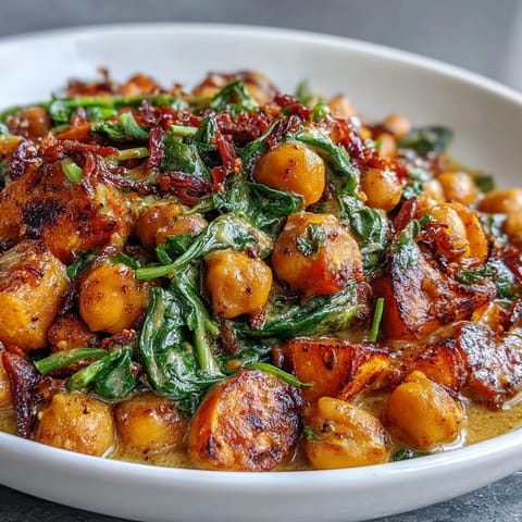 Cremiges Kokos Curry mit Kichererbsen #1346