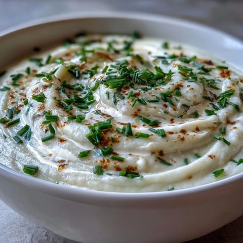 1. Eine cremige Suppe aus süßen Zwiebeln und zartem Blumenkohl, perfekt püriert für einen samtigen Genuss.  