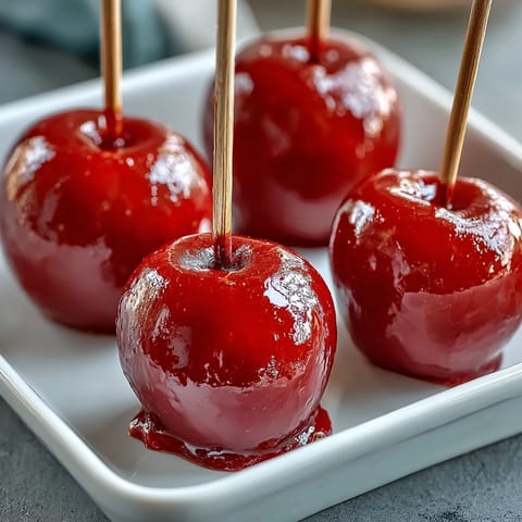 Mini Candy Apples Sticks