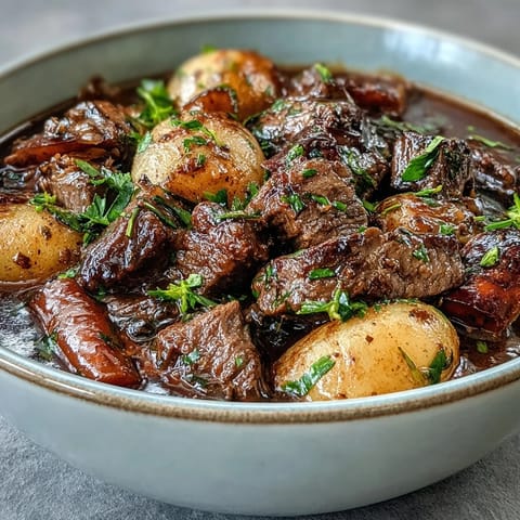 Herzhafter Rindereintopf Wurzelgemüse #1444