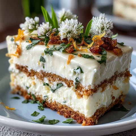 Frischer Spring Naked Cake mit essbaren Blumen und Zitronencreme, dekoriert mit zarten Blüten und cremiger Füllung.