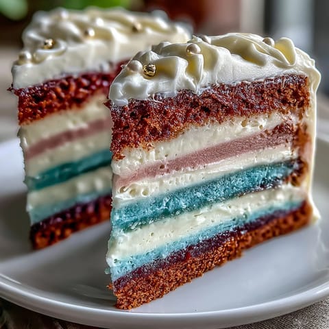 Graduation Ombre Layer Cake