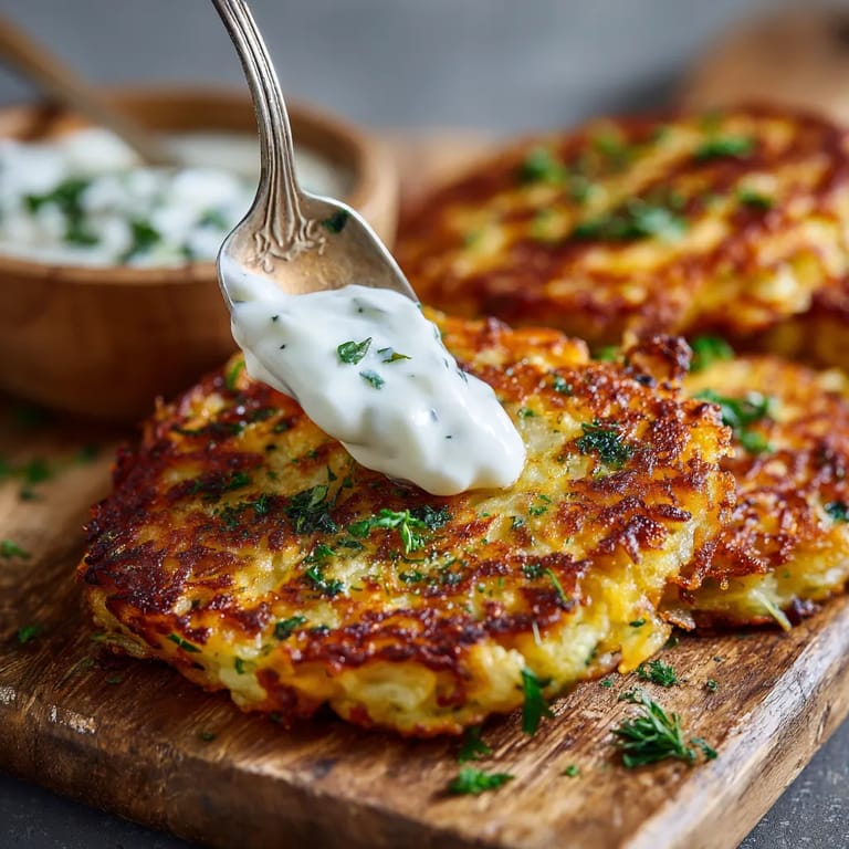 Eine Kartoffel-Glücks-Karte mit Kartoffeln auf einem Teller.