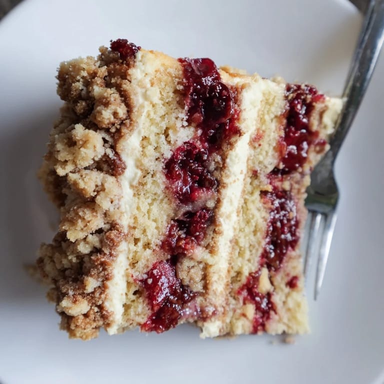 Leckerer Kirschkaffee-Kuchen, perfekt serviert mit Sahne oder Vanilleeis.