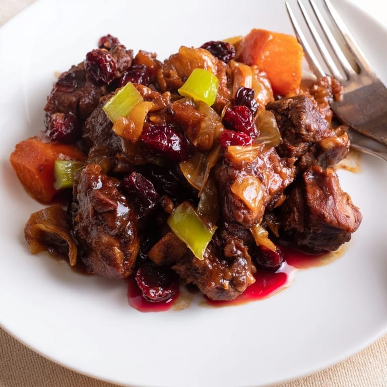 Served with fluffy potatoes: savor the layers of flavor in this Sweet and Sour Sauerbraten.