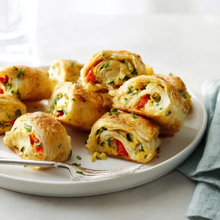 Golden Cercles dHôtes Couronne de Rouleaux, a festive appetizer perfect for sharing with guests.