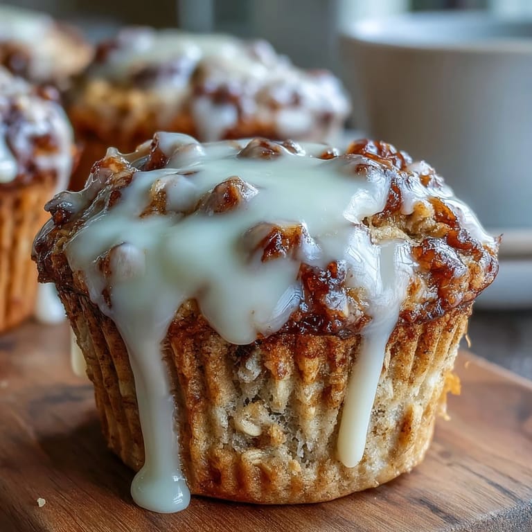 Warme, nach Zimt duftende Protein-Muffins, ideal als Snack für unterwegs.